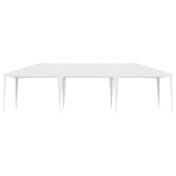 vidaXL Carpa de celebraciones blanca 4x9 m