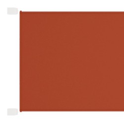 vidaXL Toldo vertical terracota tela oxford 180x360 cm