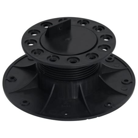 vidaXL Patas ajustables para terraza 10 unidades 60-88 mm