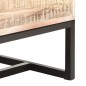 vidaXL Aparador de madera maciza de acacia blanco 73x30x75 cm vidaXL Aparador de madera maciza de acacia blanco 73x30x75 cm