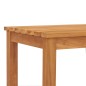vidaXL Banco de jardín de madera maciza de teca 114 cm vidaXL Banco de jardín de madera maciza de teca 114 cm