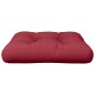 vidaXL Cojín para muebles de palets tela rojo tinto 50x50x12 cm vidaXL Cojín para muebles de palets tela rojo tinto 50x50x12 cm