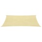 vidaXL Toldo de vela rectangular HDPE 4x6 m beige vidaXL Toldo de vela rectangular HDPE 4x6 m beige