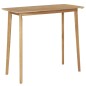 vidaXL Mesa de bar de madera maciza de acacia 120x60x105 cm vidaXL Mesa de bar de madera maciza de acacia 120x60x105 cm