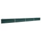 vidaXL Arriate de acero galvanizado verde 600x80x45 cm vidaXL Arriate de acero galvanizado verde 600x80x45 cm