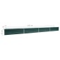 vidaXL Arriate de acero galvanizado verde 600x80x45 cm vidaXL Arriate de acero galvanizado verde 600x80x45 cm