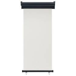 vidaXL Toldo lateral de balcón color crema 85x250 cm
