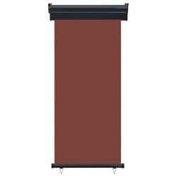 vidaXL Toldo lateral de balcón marrón 85x250 cm