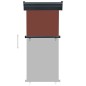 vidaXL Toldo lateral de balcón marrón 85x250 cm vidaXL Toldo lateral de balcón marrón 85x250 cm