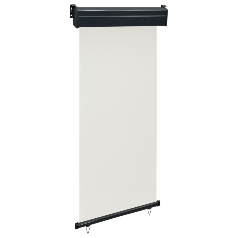 vidaXL Toldo lateral de balcón color crema 105x250 cm vidaXL Toldo lateral de balcón color crema 105x250 cm