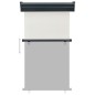 vidaXL Toldo lateral de balcón color crema 105x250 cm vidaXL Toldo lateral de balcón color crema 105x250 cm