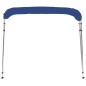 vidaXL Toldo Bimini de 4 arcos azul 243x180x137 cm vidaXL Toldo Bimini de 4 arcos azul 243x180x137 cm
