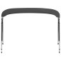 vidaXL Toldo Bimini de 4 arcos gris antracita 243x(230-244)x137 cm vidaXL Toldo Bimini de 4 arcos gris antracita 243x(230-244)x137 cm