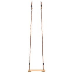 vidaXL Columpio de tabla madera de pino maciza 200 cm