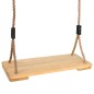 vidaXL Columpio de tabla madera de pino maciza 200 cm vidaXL Columpio de tabla madera de pino maciza 200 cm