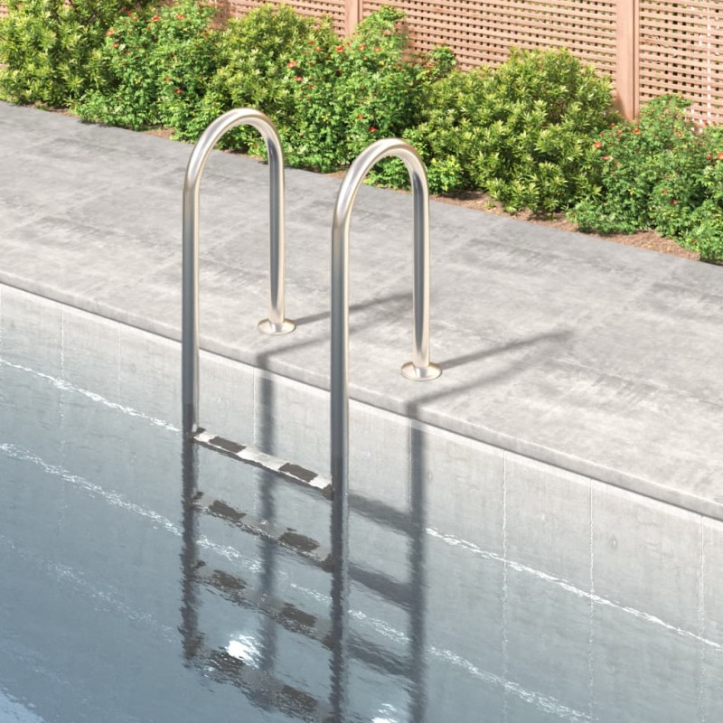 vidaXL Escalera para piscina acero inoxidable 304 54x38x184,5 cm vidaXL Escalera para piscina acero inoxidable 304 54x38x184,5 cm