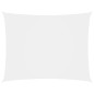 vidaXL Toldo de vela rectangular tela Oxford blanco 2,5x4 m vidaXL Toldo de vela rectangular tela Oxford blanco 2,5x4 m