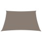 vidaXL Toldo de vela cuadrado tela Oxford gris taupe 4x4 m vidaXL Toldo de vela cuadrado tela Oxford gris taupe 4x4 m