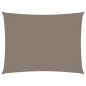 vidaXL Toldo de vela rectangular tela Oxford gris taupe 2x3,5 m vidaXL Toldo de vela rectangular tela Oxford gris taupe 2x3,5 m