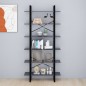 vidaXL Armario alto madera contrachapada gris 100x30x210 cm