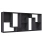 vidaXL Estantería librería madera contrachapada gris 67x24x161 cm vidaXL Estantería librería madera contrachapada gris 67x24x161 cm