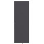 vidaXL Estantería librería madera contrachapada gris 67x24x161 cm vidaXL Estantería librería madera contrachapada gris 67x24x161 cm