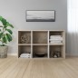 vidaXL Estantería/Aparador madera ingeniería blanco roble 66x30x98 cm vidaXL Estantería/Aparador madera ingeniería blanco roble 66x30x98 cm