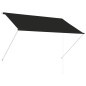 vidaXL Toldo retráctil 200x150 cm gris antracita vidaXL Toldo retráctil 200x150 cm gris antracita
