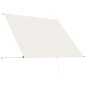 vidaXL Toldo retráctil 200x150 cm crema vidaXL Toldo retráctil 200x150 cm crema
