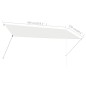 vidaXL Toldo retráctil 300x150 cm crema vidaXL Toldo retráctil 300x150 cm crema