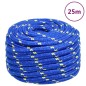 vidaXL Cuerda de barco polipropileno azul 20 mm 25 m vidaXL Cuerda de barco polipropileno azul 20 mm 25 m