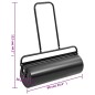 vidaXL Rodillo para césped con mango acero y hierro negro 63 L vidaXL Rodillo para césped con mango acero y hierro negro 63 L