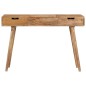 vidaXL Mesa tocador con espejo madera maciza de mango 112x45x76 cm vidaXL Mesa tocador con espejo madera maciza de mango 112x45x76 cm