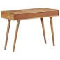 vidaXL Mesa tocador con espejo madera maciza de mango 112x45x76 cm vidaXL Mesa tocador con espejo madera maciza de mango 112x45x76 cm