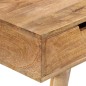 vidaXL Mesa tocador con espejo madera maciza de mango 112x45x76 cm vidaXL Mesa tocador con espejo madera maciza de mango 112x45x76 cm