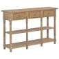 vidaXL Mesa consola de MDF 120x30x76 cm vidaXL Mesa consola de MDF 120x30x76 cm