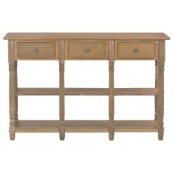 vidaXL Mesa consola de MDF 120x30x76 cm