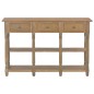 vidaXL Mesa consola de MDF 120x30x76 cm vidaXL Mesa consola de MDF 120x30x76 cm