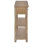 vidaXL Mesa consola de MDF 120x30x76 cm vidaXL Mesa consola de MDF 120x30x76 cm