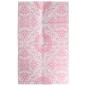 vidaXL Alfombra de exterior PP rosa 190x290 cm vidaXL Alfombra de exterior PP rosa 190x290 cm