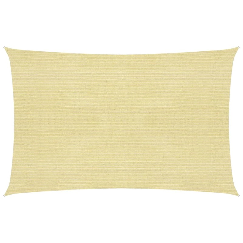 vidaXL Toldo de vela HDPE beige 160 g/m² 2,5x4 m vidaXL Toldo de vela HDPE beige 160 g/m² 2,5x4 m