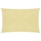 vidaXL Toldo de vela HDPE beige 160 g/m² 2,5x4 m vidaXL Toldo de vela HDPE beige 160 g/m² 2,5x4 m