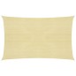 vidaXL Toldo de vela beige HDPE 160 g/m² 3x6 m vidaXL Toldo de vela beige HDPE 160 g/m² 3x6 m