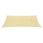 vidaXL Toldo de vela beige HDPE 160 g/m² 6x7 m vidaXL Toldo de vela beige HDPE 160 g/m² 6x7 m