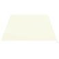 vidaXL Tela de repuesto para toldo crema 5x3,5 m vidaXL Tela de repuesto para toldo crema 5x3,5 m