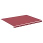 vidaXL Tela de repuesto para toldo rojo burdeos 4,5x3,5 m vidaXL Tela de repuesto para toldo rojo burdeos 4,5x3,5 m