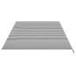 vidaXL Tela de repuesto para toldo gris antracita y blanco 6x3 m vidaXL Tela de repuesto para toldo gris antracita y blanco 6x3 m