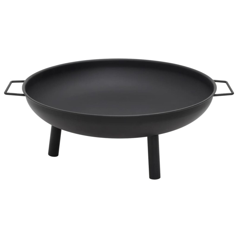 vidaXL Brasero de acero 67,5x58x22,5 cm