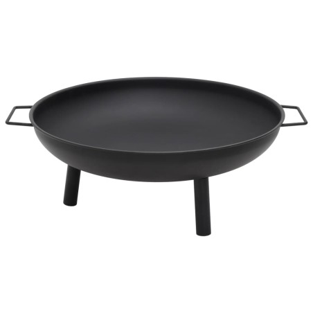 vidaXL Brasero de acero 67,5x58x22,5 cm