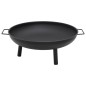 vidaXL Brasero de acero 67,5x58x22,5 cm